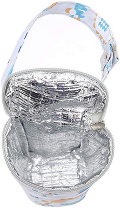 EMASDGEY Milk Bottle Water Warmer Insulated Bag Nursing Heat Freshness Preserved Feeding Tote for Car Warmer Bag