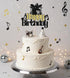 Drummer Sleyberoy Drum Kit Happy Birthday Cake Topper, Music Theme Party Rock Roll Band Decor (music)