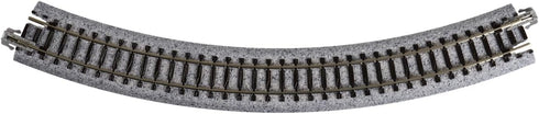 Kato 249mm (9 3/4") 45-Degree (4-Piece) USA Model Train Products Unitrack, Radius Curve Track