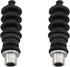2 Sets 37mm Waterproof Push Rod Rubber Seal - Bellow Waterproof Push Rod Rubber Seals for RC Boat, Black