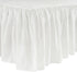 16" Lush Decor Ruffle Crib Skirt, Drop, White