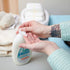 Johnson's 6.8 oz Cotton Touch Newborn Baby Face and Body Lotion, Made with Real Cotton, fl.
