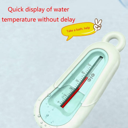 Zaviftie Water Temperature Meter Bath Bathtub for Newborn Infant Toddlers Baby Care Accessories ABS Temp Test (Grass