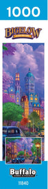1000 26.75 19.75 Buffalo Games - Bigelow Illustrations - Night and Day - City at Dusk - Piece Jigsaw Puzzle for Adults