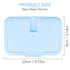 LNQ LUNIQI Baby Wipes Warmer Portable Baby Wet Wipes Dispenser Fast Heating Wipes Warmer for Home Car Travel Blue