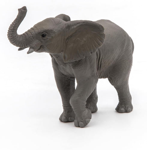 Papo Hand-Painted Wild Animal Kingdom Young Elephant Figurine 50225, Collectible for Children 3+