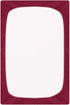 PaChyLuu 27"x39" Crib Sheets for Boys & Girls, Burgundy Solid Color Crib Sheet Ultra Soft Microfiber Fitted Sheets
