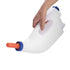 4L Calf Bottle with Handle, Nursing Milk Feeder, Goat Bottle, White Thickened Feeding Bottle for Farm Household Cattle