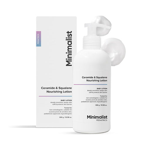 Minimalist Pediatrics Ceramide Squalane Nourishing Lotion