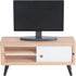 NUOBESTY Dollhouse Miniature TV: Model with Television Cabinet, Doll House Furniture for Living Room