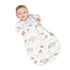 (3-12M) 2.5 Baby Sleeping Sack Long Sleeves Tog Warm Newborn Sleeping Bag with Arms Quilted Swaddle Wearable Blanket