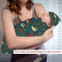 Nanyizly Set 0-6m Little Green Mallard Ducks Newborns Beanie Swaddle Blanket Baby Receiving Blankets for Infant Boy