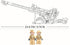155mm Set 258 2 General Jim's US Army Howitzer Building Pieces WWII Korea Vietnam Artillery Model Army Green