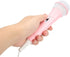 Zyyini Kids Wired Microphone, 3.5mm Jack, Lightweight, No Battery for Kids Singing Machine