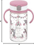 Richell Aqulea Outing Straw Mug, 320ml in Pink