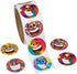 Sticker Roll, 5 Rolls of Back to School Sticker Party Supplies, 500 Stickers for Kids Teachers
