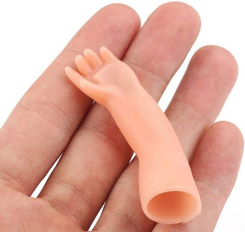 DPWOUM Gimmicks Little Hand Coin Disappeared Trick Toy Tools Close-Up Magic Show Props Stylish and Popular Joke Magic