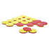 hand2mind Foam Two-Color Counters, Red and Yellow Math Manipulatives for Kids, Pack of 200