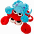 XIYUAN 24 inch Crab Plush Toy, Crab Plush Pillow, Super Soft Marine Life Plush Stuffed Animal Cushion for Boys