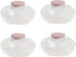 Decumeby M9 4 150ML Replacement Milk Collection Cup Pcs Odorless Food Grade Wearable Breastpump Cups Easy to Clean