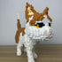 Set 1400PCS Mini Cat Building Blocks - Yellow Cat Micro Bricks for Adults, Collectible Toy for Cat Lovers, The Elegance