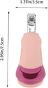 Portable Pink Nail Care Kit for Safe Grooming of Newborns