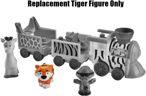 Replacement Tiger Figure for Fisher-Price Little People Musical Zoo Train Playset - M0532