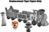 Replacement Tiger Figure for Fisher-Price Little People Musical Zoo Train Playset - M0532