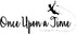 Once Upon a Time Nursery Wall Quotes Decals - Vinyl Lettering for Kids Room Decoration Graphic Art Letters