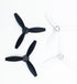 Anbee 4pcs Plastic Propellers for Parrot Bebop 2 Drone Quadcopter, Black & White