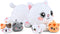 KMUYSL Cat Stuffed Animals Toy for Kids Ages 3-8, Mommy Cat with 4 Baby Kitties, Ideal Xmas Birthday Gifts