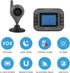 TimeFlys C240v 2.4" Warning,1000 Video Baby Monitor with Camera and Audio Screen, Auto Night Vision,Two Way Talk