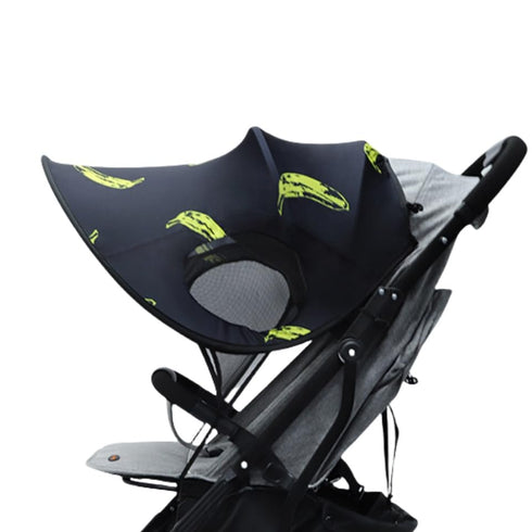 Universal Baby Stroller Sun Shade Cover, UV Protection, Adjustable Angle, Waterproof Cloth Canopy Cover