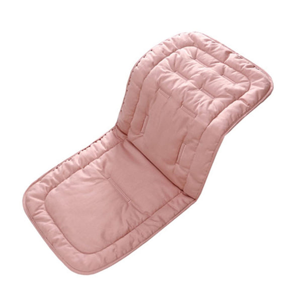 Soft Cotton Toddlers Carseat Insert Cushion Pad, Adjustable Reversible Liner for Stroller Mattress Seat Pad