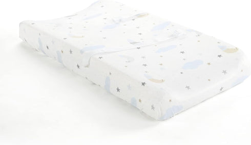 Lush Decor Goodnight Little Moon Soft & Plush Changing Pad Cover, 32" x 16"