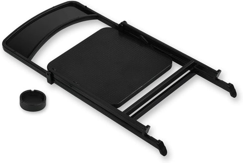 DS. DISTINCTIVE STYLE Mini Chair 1/6 Scale Furniture Doll Chair, Black Tiny Folding Chair for Dollhouse