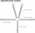 UWSTE High Chair Straps Replacement Compatible with Abiie Beyond Junior High Chair, Adjustable Replacement High Chair