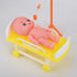 Toddmomy Dollhouse Hospital Bed, Infusion Bottle Toys, Mini Bed, Doctor Role Play Toys, Dollhouse Accessories for Kids