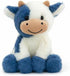 YUKOUQIAN Cow Stuffed Animal Cute Cow Plush Doll Toy 11.8 inch for Girls