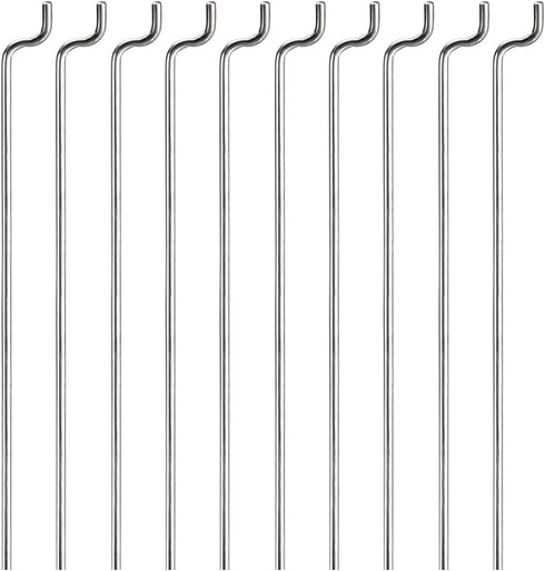 uxcell 1mm x 80mm (3.1 Inch) Steel Z Pull/Push Rods Parts for RC Airplane Boat Replacement (Pack of 10)