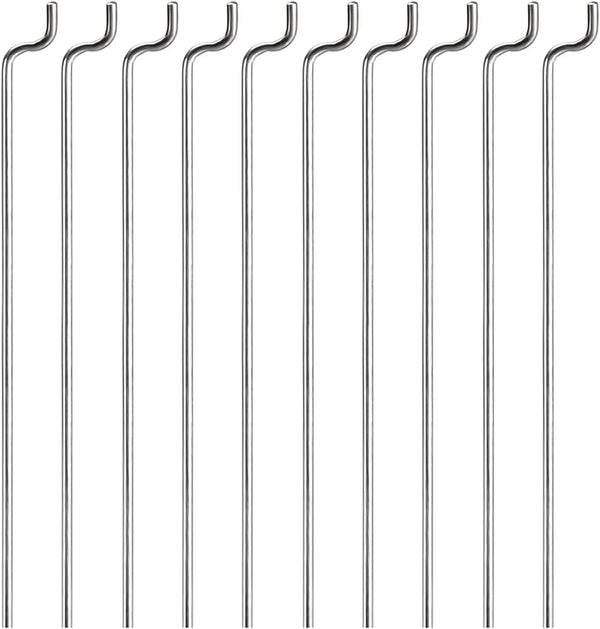 uxcell 1mm x 80mm (3.1 Inch) Steel Z Pull/Push Rods Parts for RC Airplane Boat Replacement (Pack of 10)
