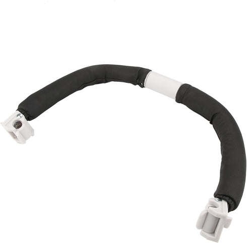 Zerone Universal Stroller Bumper Bar, Adjustable Grab Handle with Soft Grip for Baby Strollers, Detachable Safety