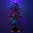 MiOYOOW 3D RGB Christmas Tree Led DIY Kits - Music Flashing LED Circuit Electronic Assemble