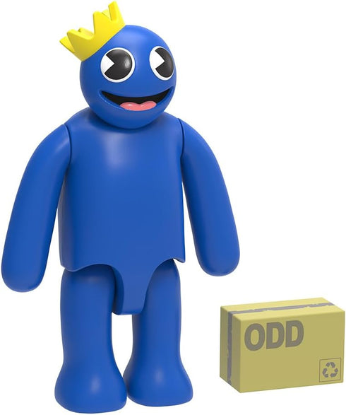 Rainbow Friends – Happy Blue Action Figure (5" Tall Posable Figure, Series 1)