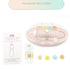 Rechargeable Baby Nail File, Fansidi Electric Trimmer for Newborn Infant Toenail and Fingernail, Pink