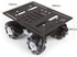 Mecanum Robot Chassis Car Kit - 360° Omnidirectional Wheel, Aluminum Alloy Frame, TT Motor, DIY Kit (Unassembled)