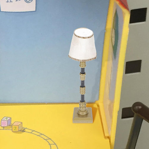 MAGICLULU 2 Pcs Miniature Dollhouse Floor Lamp LED Light Furniture for Dolls House