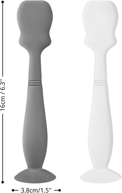 2 Pack Baby Diaper Cream Brush, Diaper Cream Spatula Applicator Silicone Baby Butt Paste Spatula for Babies, Newborn