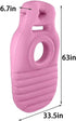 Inflatable Full Body Pregnancy Pillow with Belly Hole for Comfort, Maternity Airbed for Sleeping and Prone Support