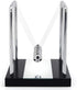 Newton's Cradle Balance Ball with Metal Pendulum Balls, Black Wooden Base Physics Science Ornaments for Desk